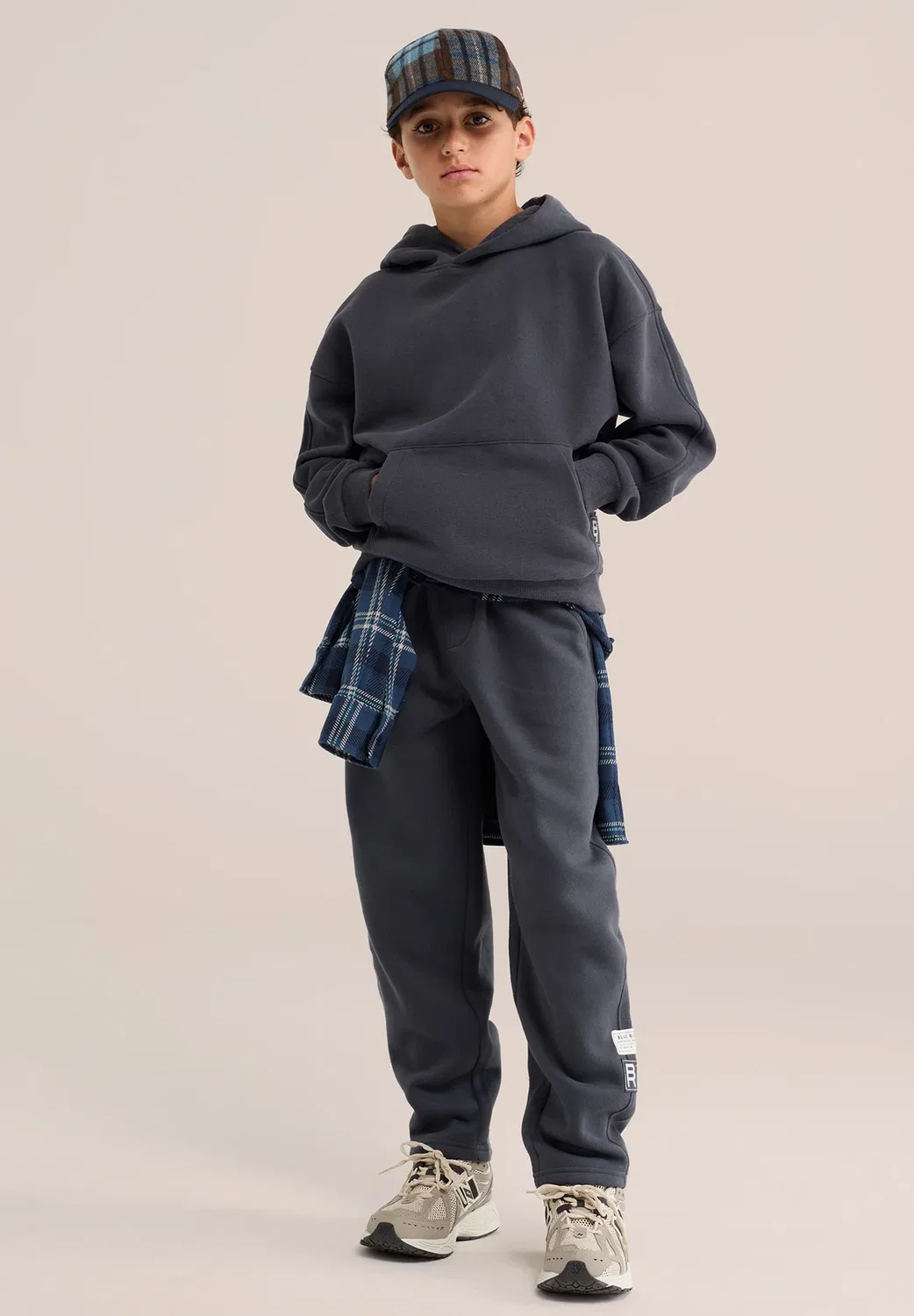 Blue Ridge - худи We Fashion, Greyish Blue