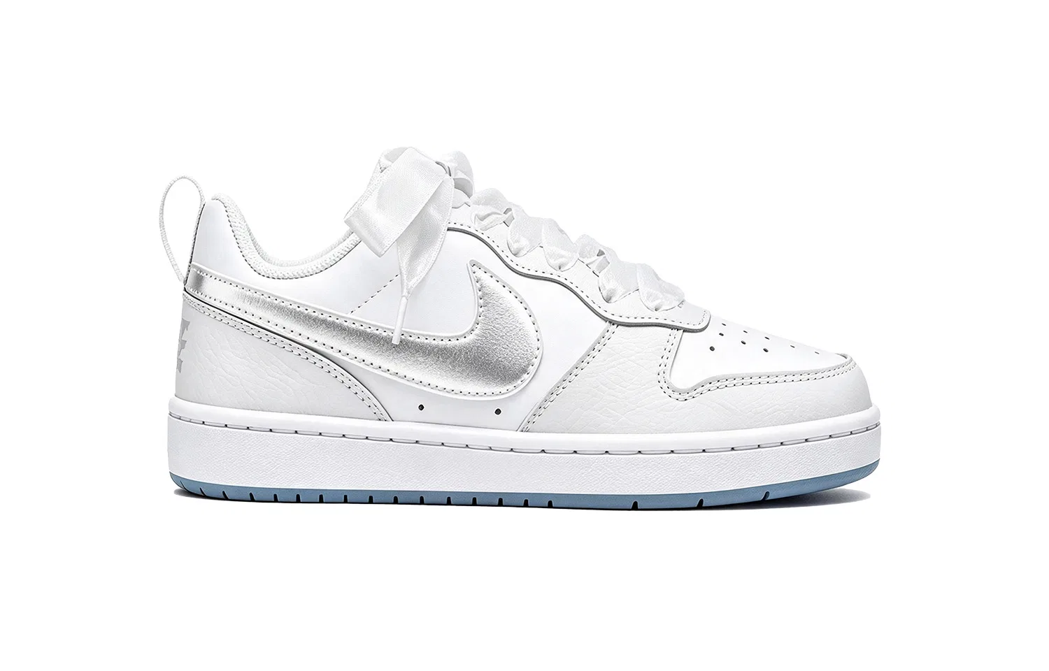 Детские кроссовки для скейтбординга Silver Gray Nike — фото 3
