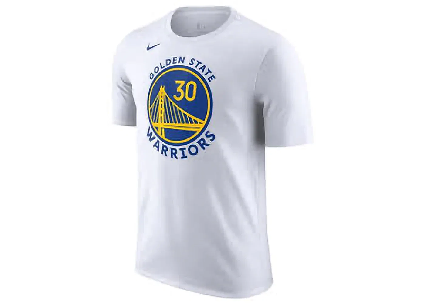 Мужская футболка с длинным рукавом Nike NBA Golden State Warriors Stephen Curry, White/Blue