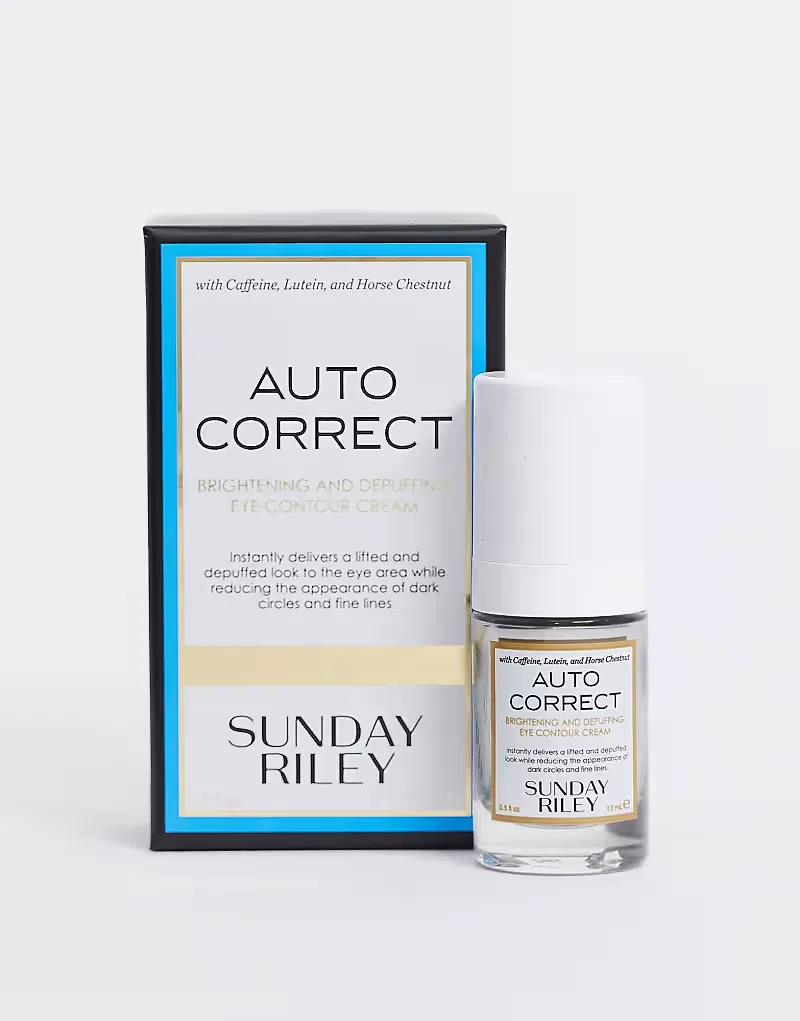 Крем для глаз Автокоррекция Sunday Riley, 15 г