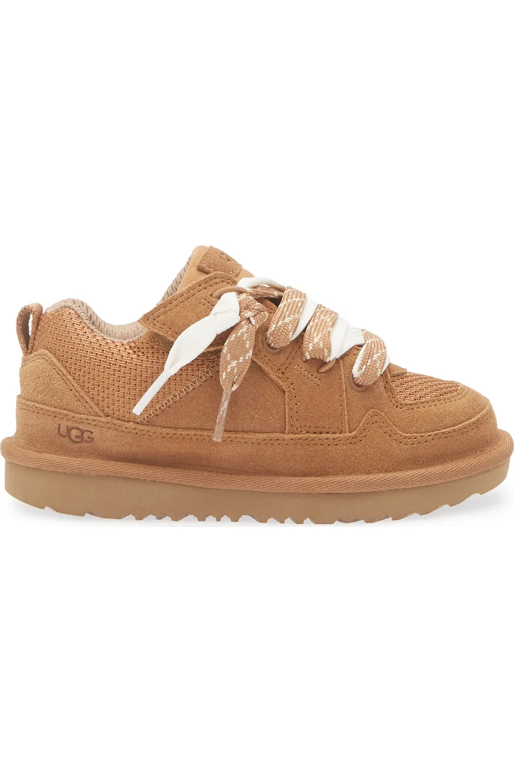 Кроссовки детские низкопрофильные Lo Lowmel UGG, Chestnut — фото 3