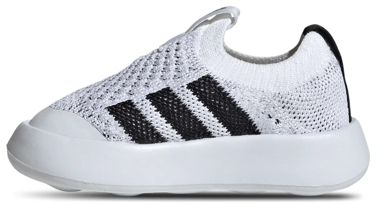 Кроссовки для мальчиков Bubble Comfy I Adidas, цвет White/Core Black/White — фото 2