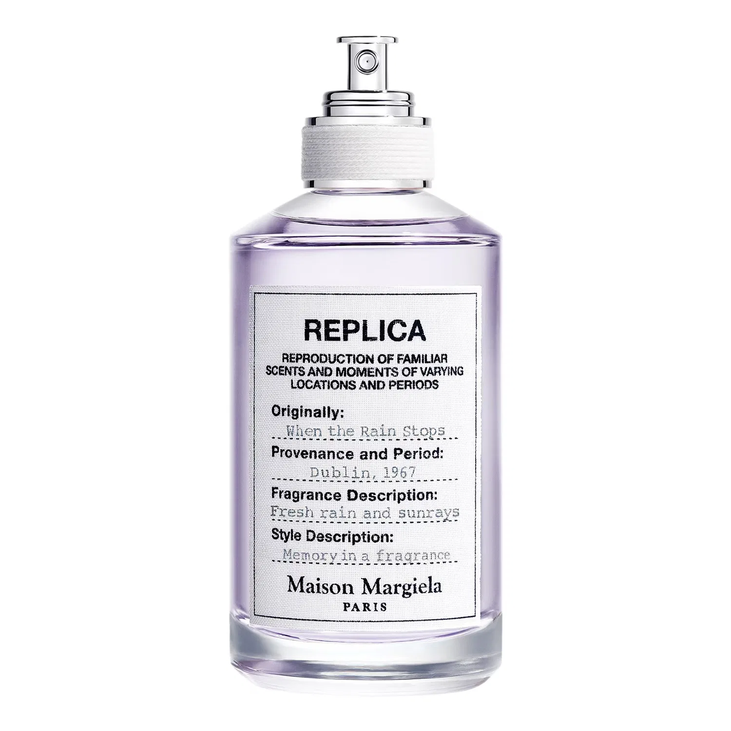 Туалетная вода Replica When The Rain Stops 100 мл, MAISON MARGIELA