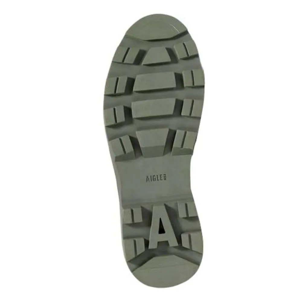 Кроссовки Aigle Tenere из кожи Gore-Tex, зеленый — фото 4