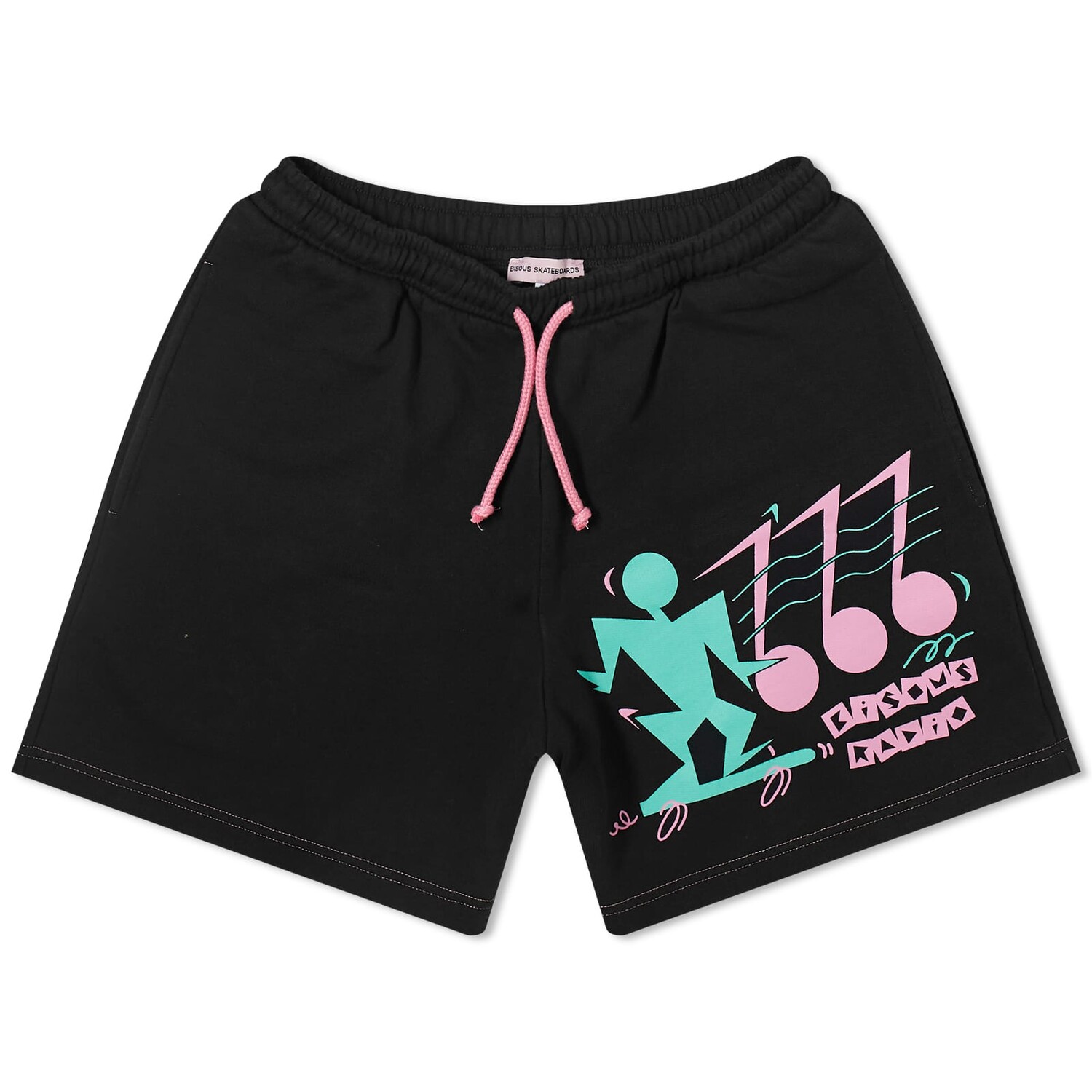 

Шорты Bisous Skateboards Radio Skate Shorts, черный