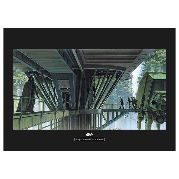 

Фреска Komar Star Wars Endor Dock, разноцветный