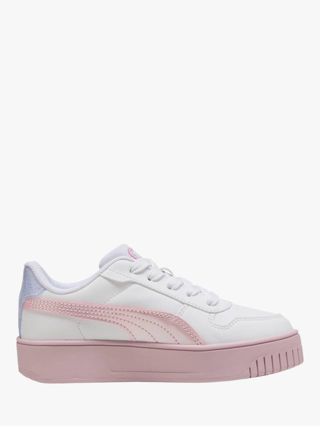 

Детские кроссовки Carina Street Platform PUMA, White/Rose