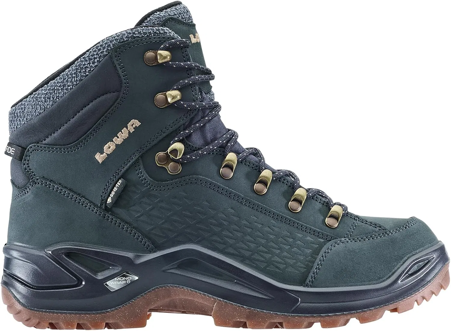 Ботинки LOWA Renegade Warm GTX Mid, размер Medium, Navy