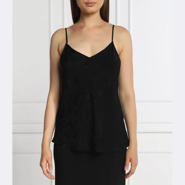 

Топ стандартного кроя Armani Exchange, черный
