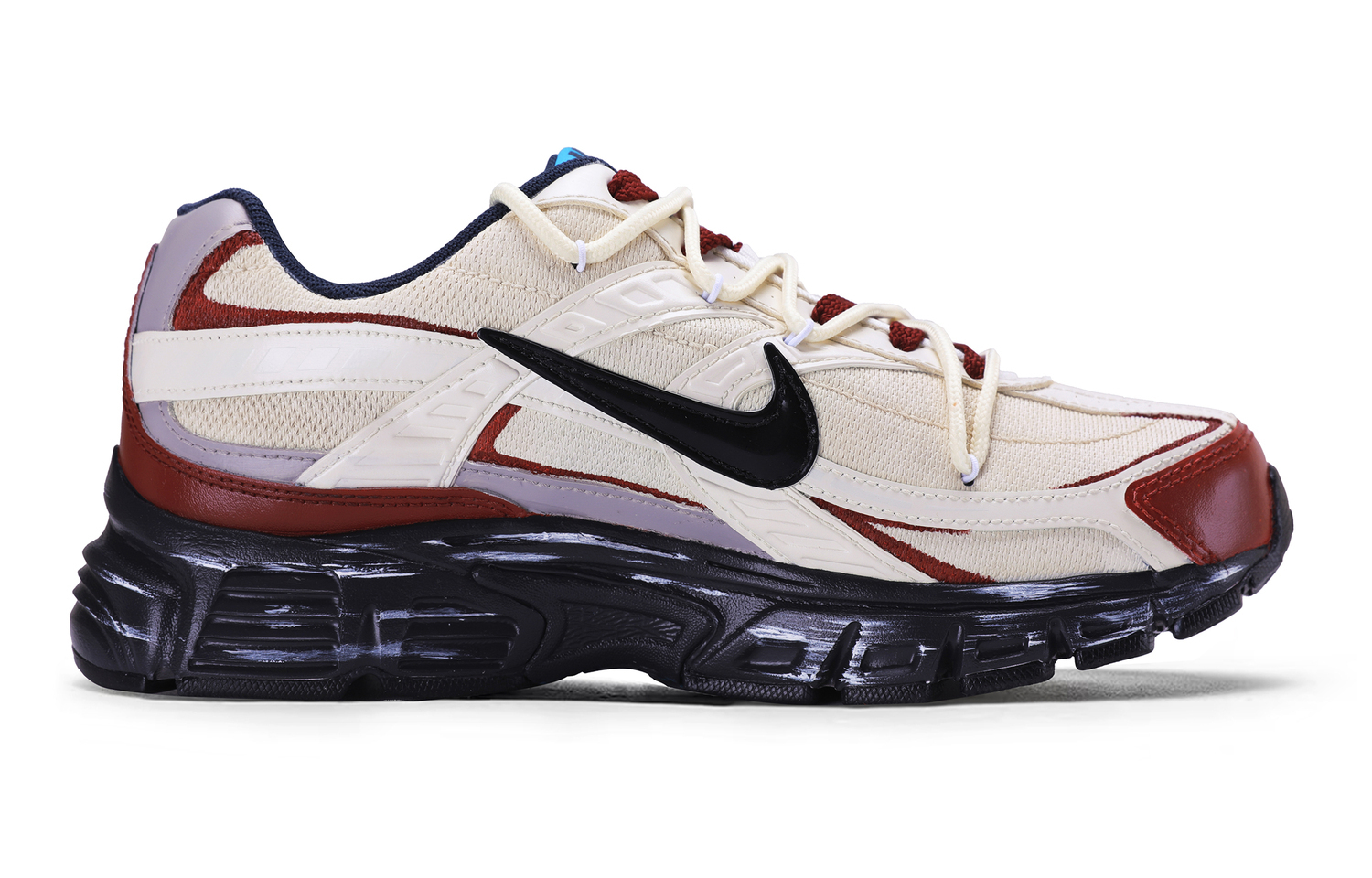 Nike Initiator Abrasion Resistant Slip Resistant Low top Casual Running Shoes мужские бежевый белый красный — фото 3