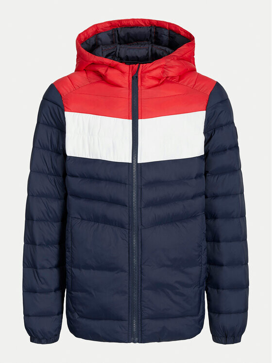 

Пуховик стандартного кроя Jack&Jones Junior, синий