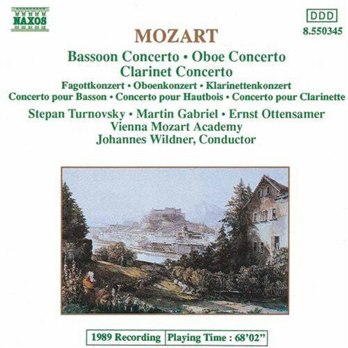 

CD диск Mozart / Wildner: Concertos for Bassoon, Oboe & Clarinet