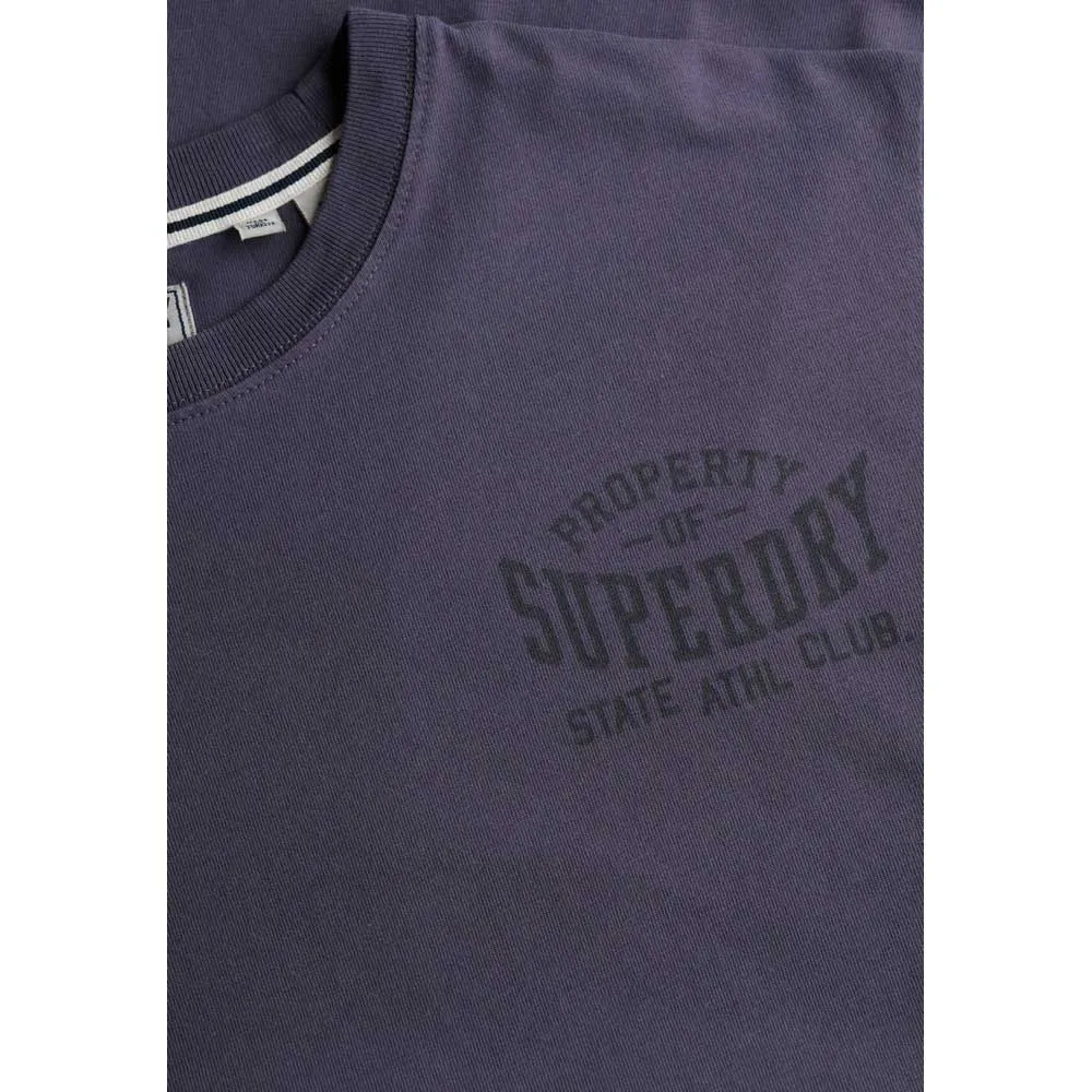 Футболка с коротким рукавом Superdry Athletic Essentials, серый — фото 4