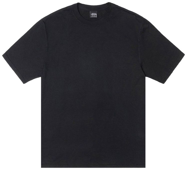 

Футболка Stussy Pigment Dyed Buana Tee 'Black', черный