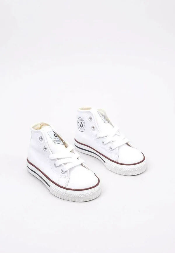 Высокие кроссовки tribu botin lona Victoria Shoes, White — фото 2