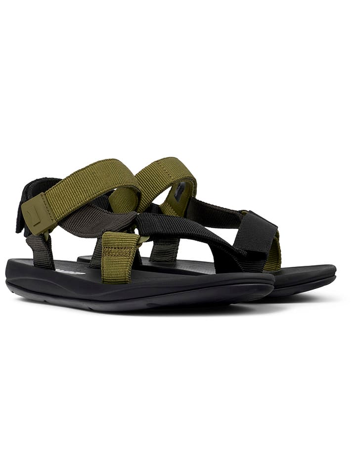 

Сандалии Camper, цвет khaki/schwarz