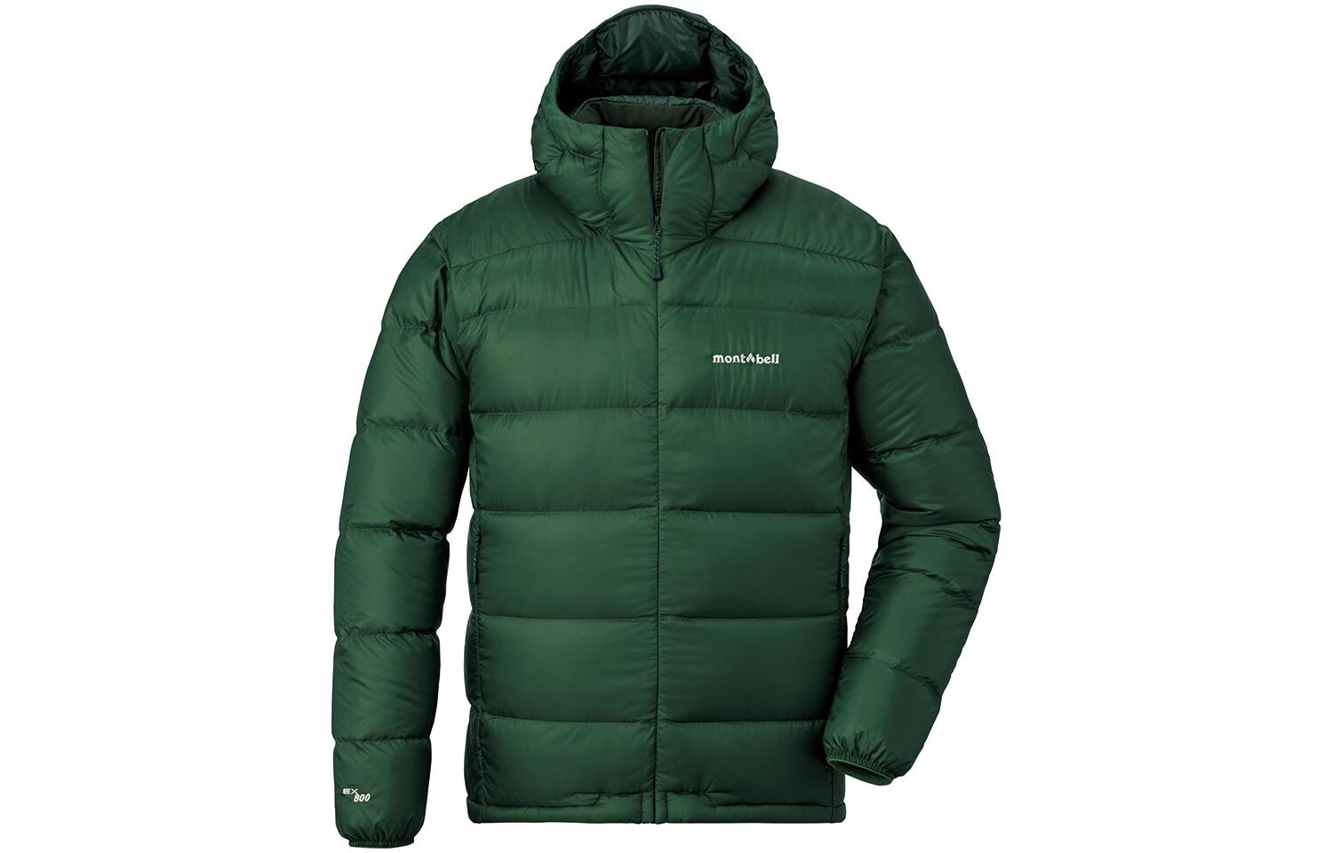 

Пуховик мужской Montbell, цвет DKFO Dark Forest Green