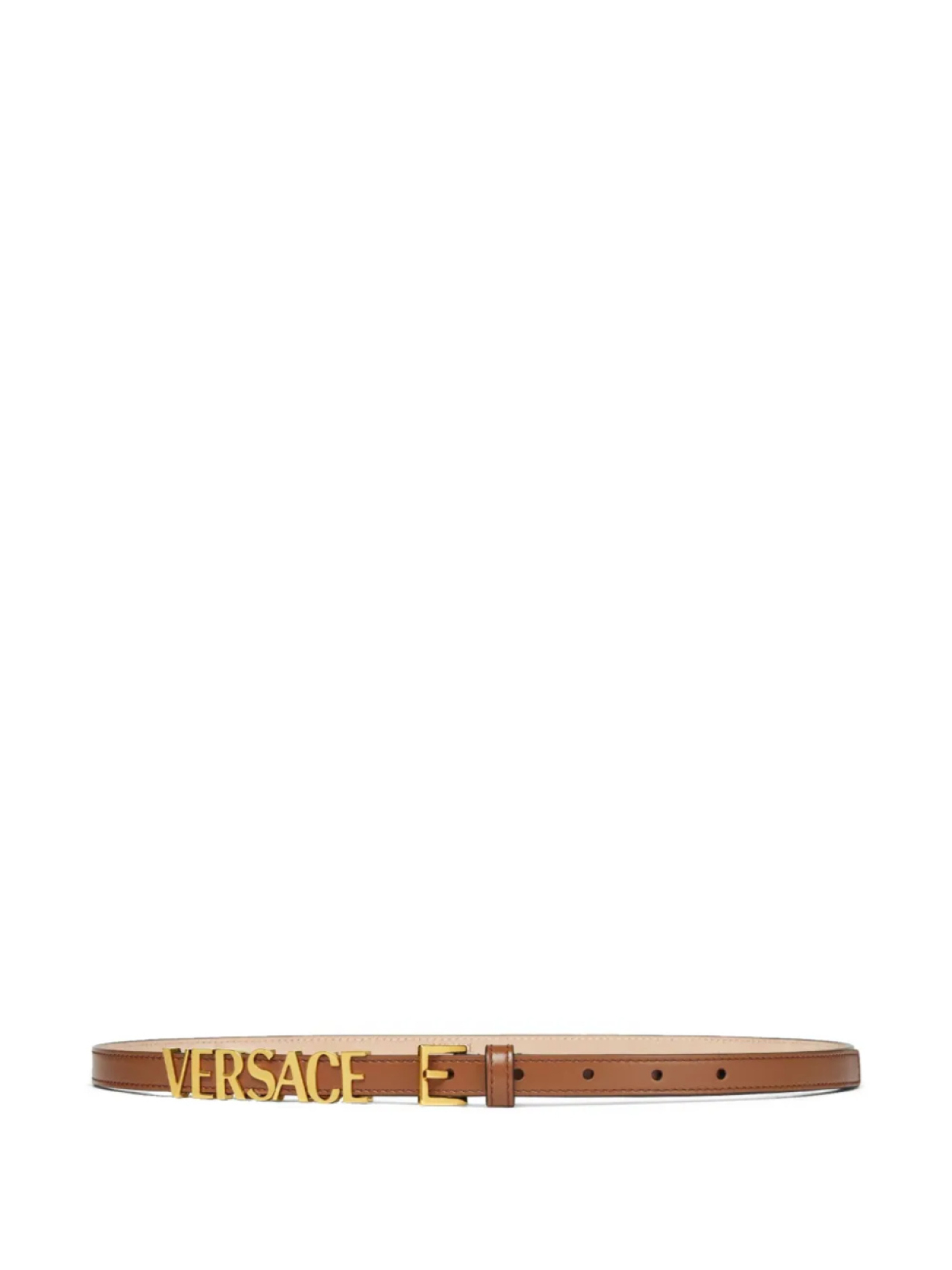 

Ремень с логотипом Versace, коричневый