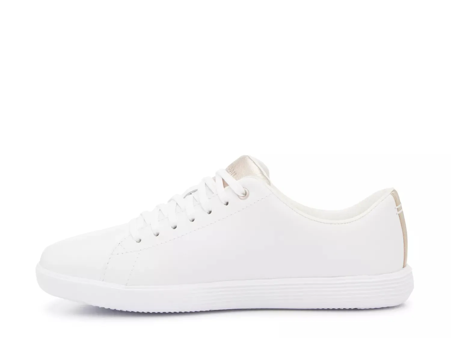 Кроссовки Cole Haan Grand Crosscourt II — женские, белые/розово-золотые — фото 3