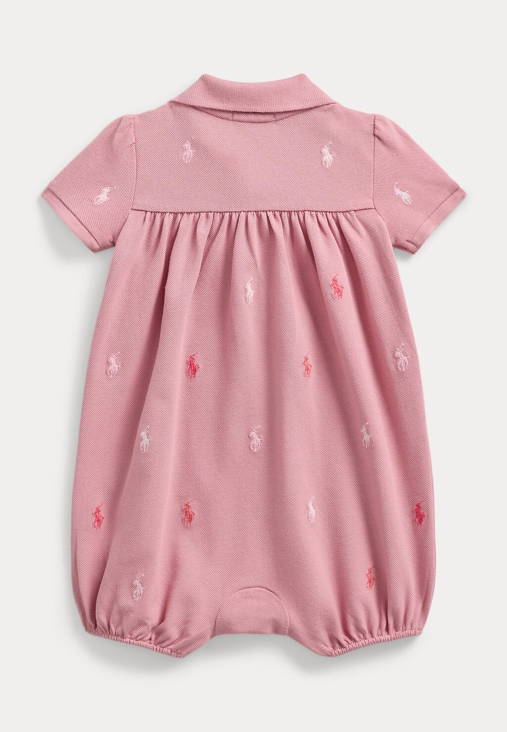 

Комбинезон POLO PONY MESH POLO BUBBLE SHORTALL Ralph Lauren, розовый