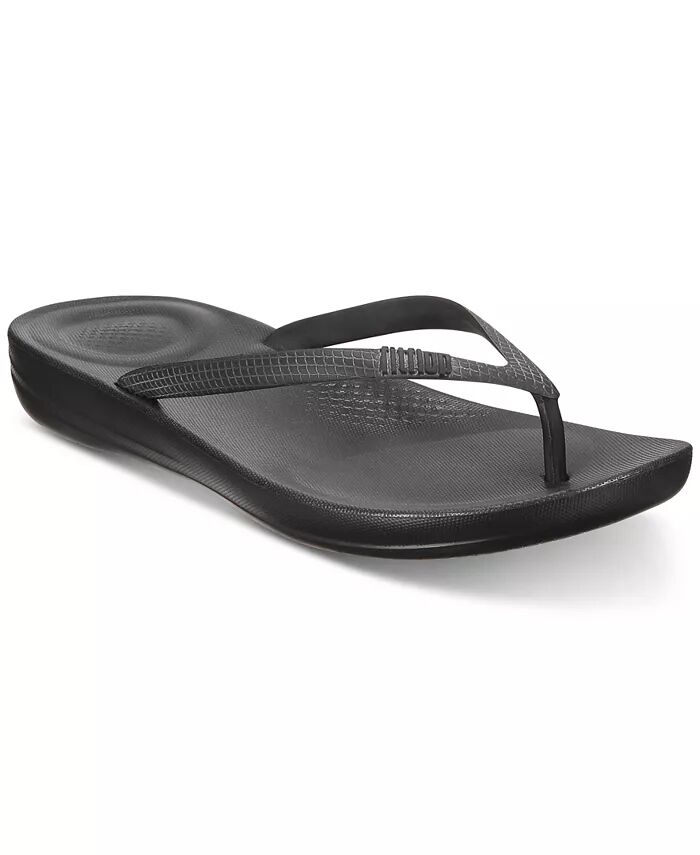 Женские эргономичные шлепанцы Iqushion Sandal FitFlop, черный