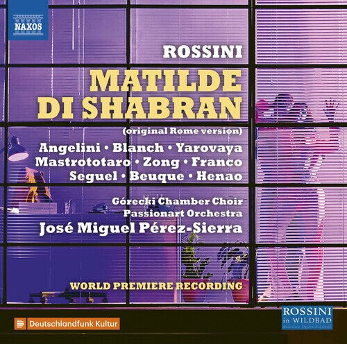 

CD диск Rossini / Gorecki Chamber Choir / Perez-Sierra: Matilde Di Shabran