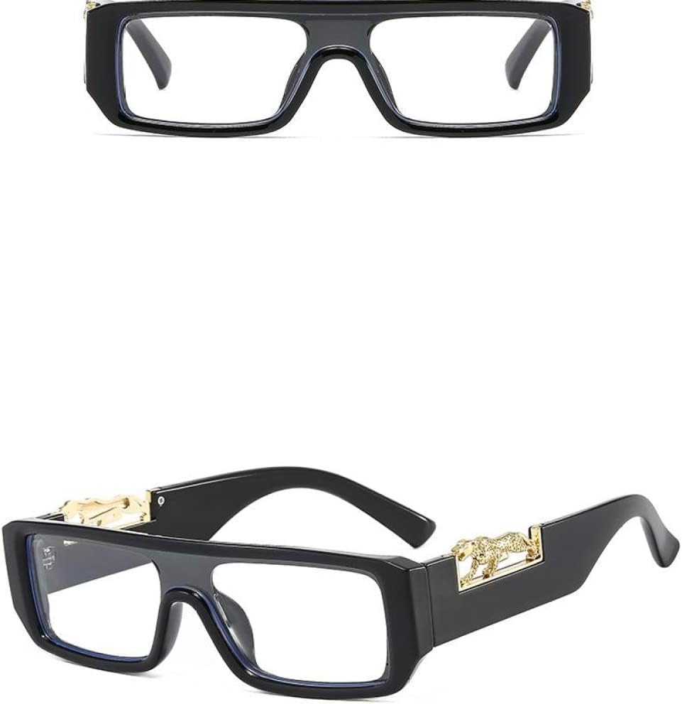 

Модные прямоугольные солнцезащитные очки для женщин и мужчин с градиентными линзами, поликарбонатной оправой, леопардовым принтом и защитой от УФ-излучения UV400 generic, C9