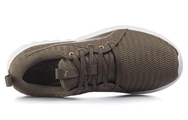 Кроссовки carson 2 low-tops sport shoes army-green Puma, зеленый — фото 4