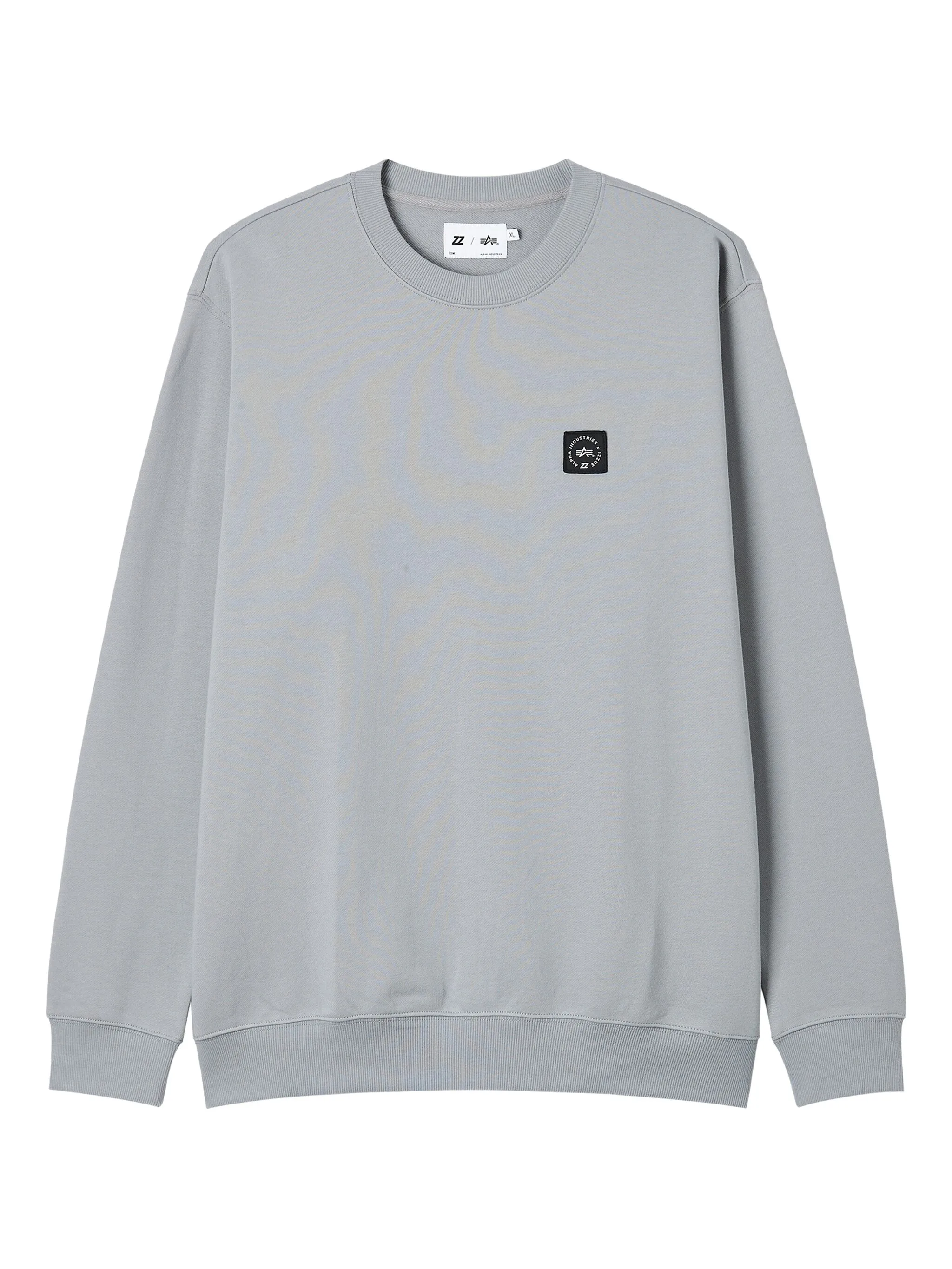 

Толстовка с нашивкой-логотипом Izzue, серый