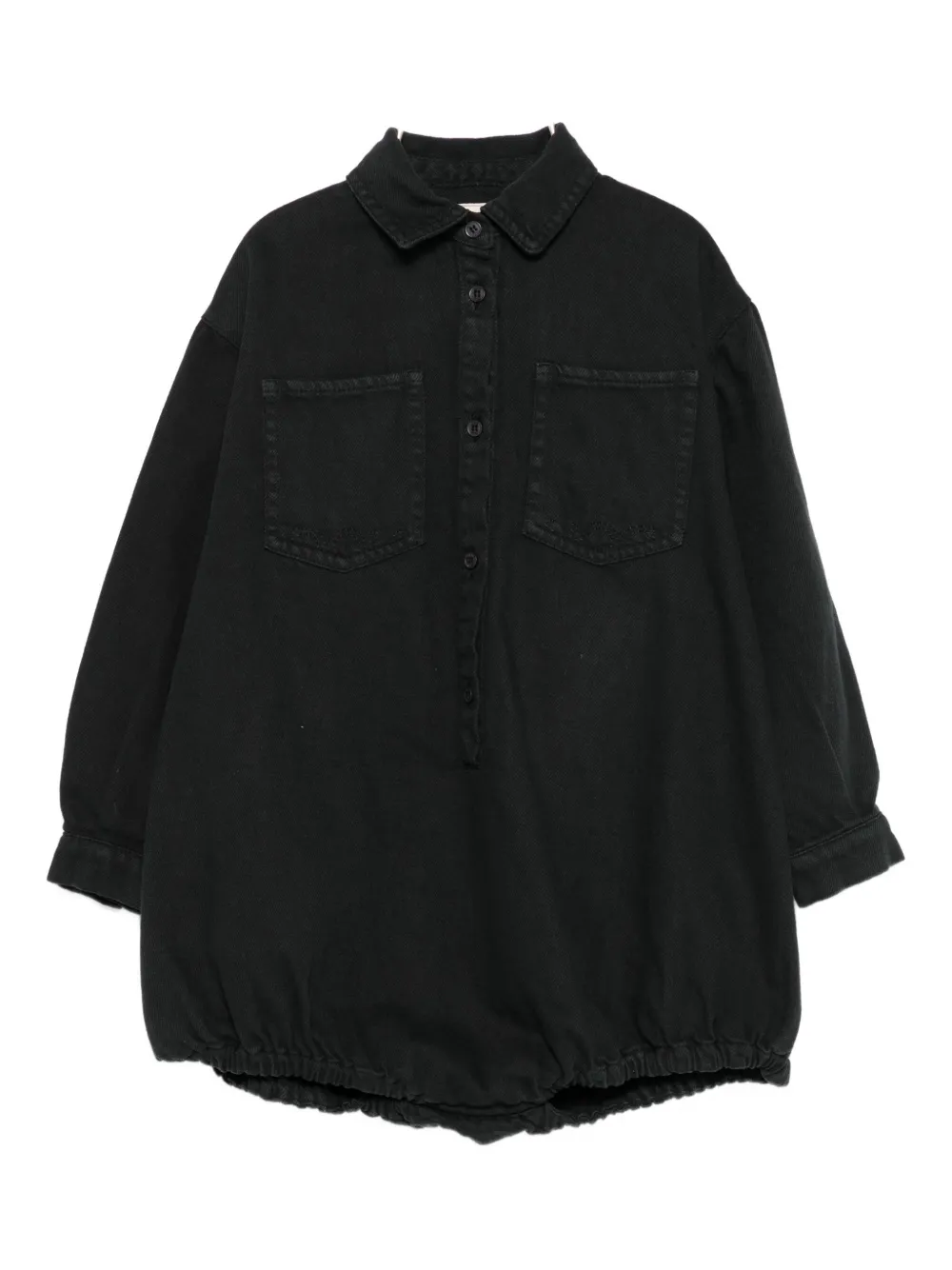 

Блузка-кимоно на пуговицах Douuod Kids, черный