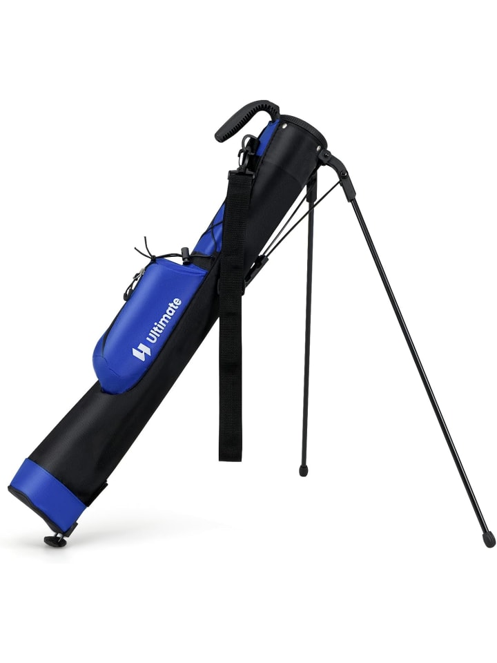 

COSTWAY Сумка для гольфа с подставкой, синяя