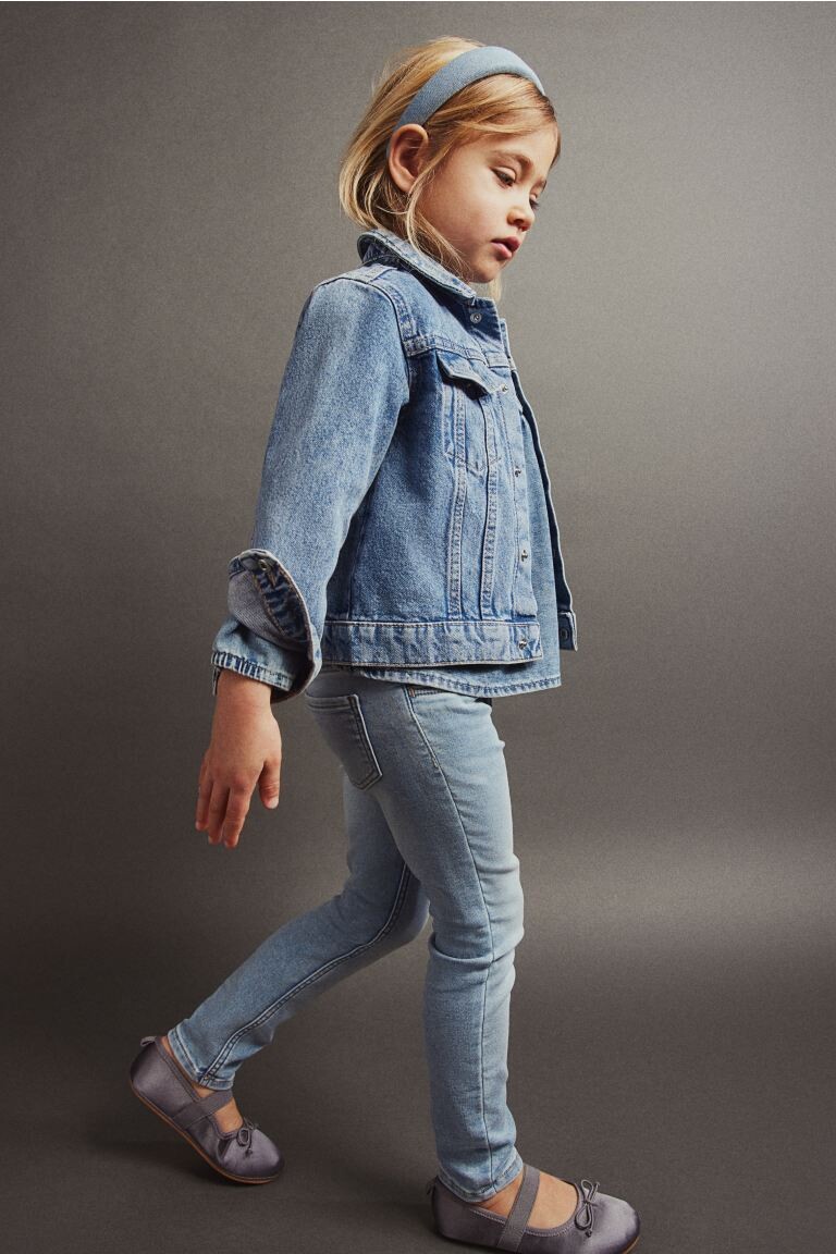 

Супермягкие джинсы скинни H&M, синий