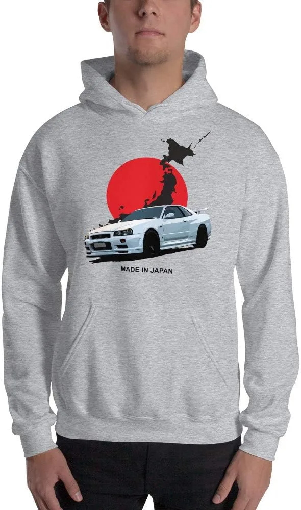 

Толстовка Unisex JDM Legend Skyline R34 GTR Japanese Tuning Drift Racing JG Infinite