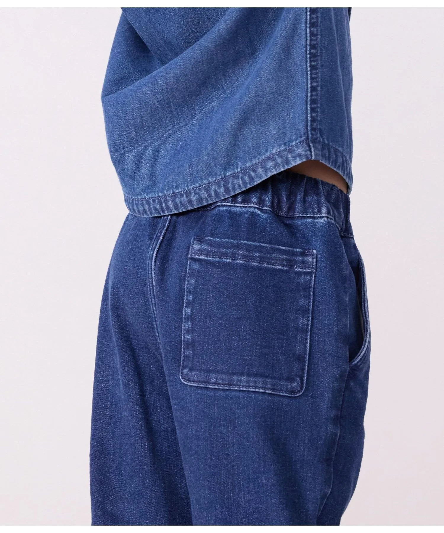 Брюки PETIT BATEAU, Indigo Blue — фото 2