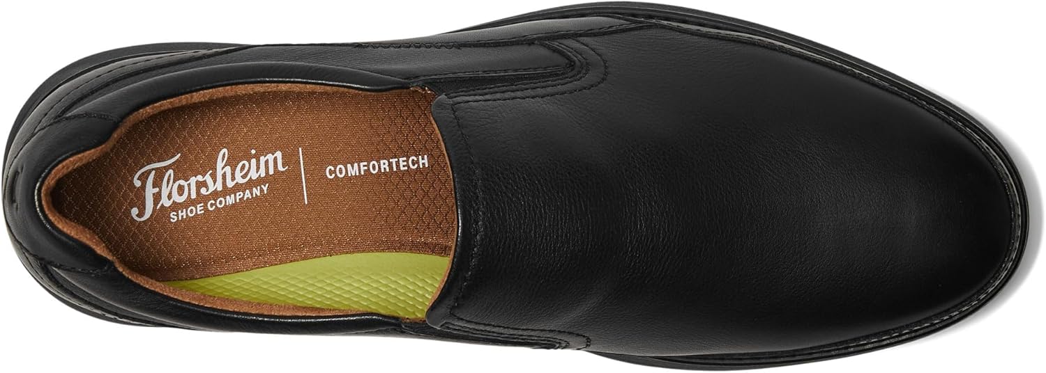 Мужские слипоны Florsheim Launch с носком-мокасином, черный — фото 2