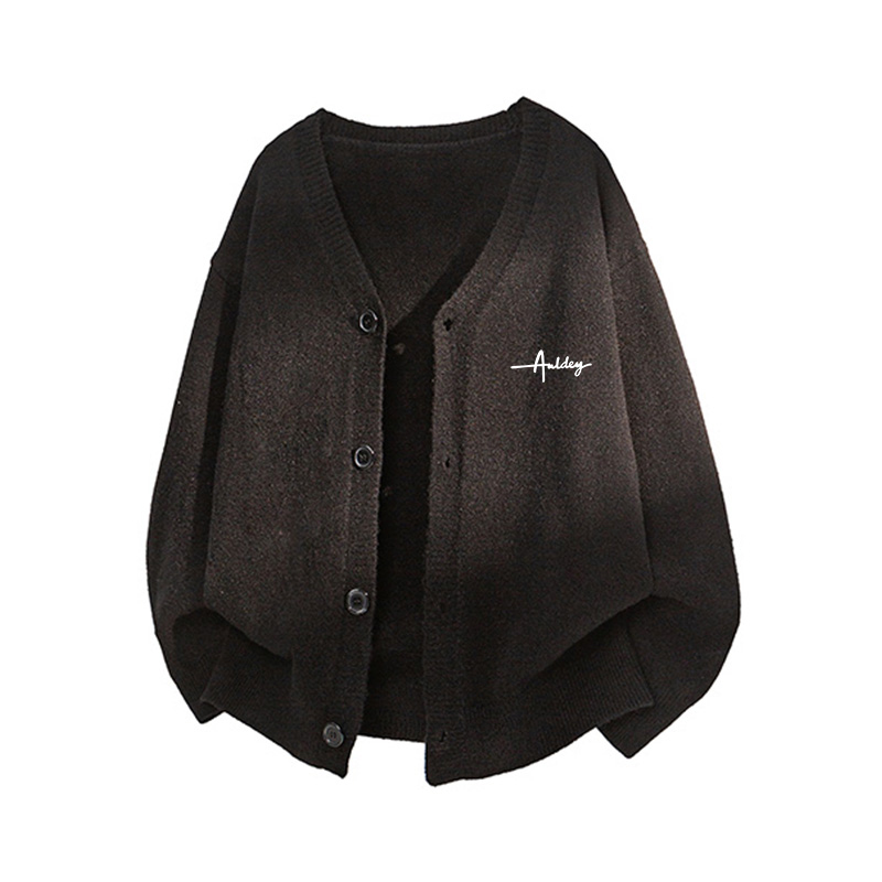 

Кардиган V-образным вырезом Unisex AULDEY, черный