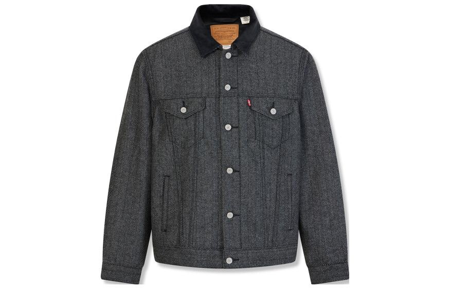 

Levis Мужская джинсовая куртка, цвет Dark Gray