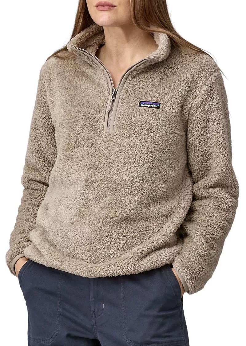 

Женский пуловер Patagonia Los Gatos с молнией 1/4, цвет Seabird Grey