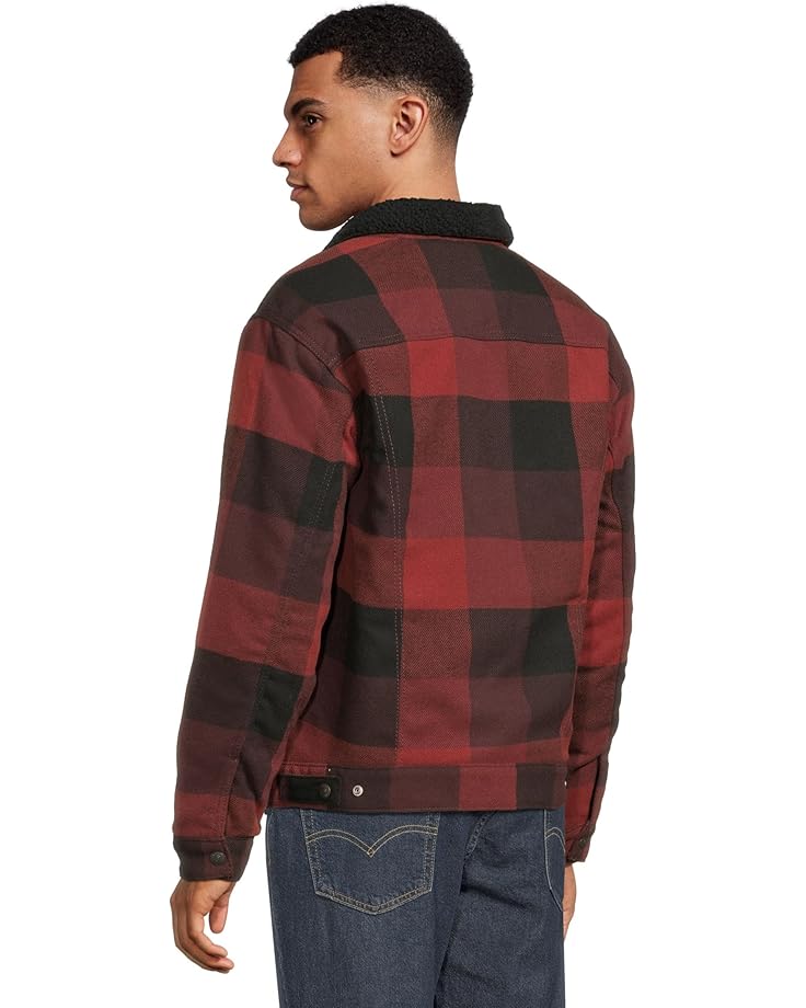 Мужская куртка Levi's Type 3 Sherpa Trucker Levi's Mens, Rinse It Out — фото 3