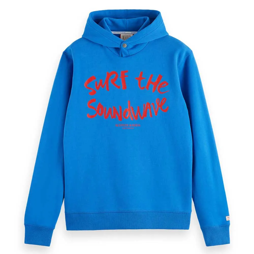 

Худи Scotch & Soda Surf The Soundwave, синий
