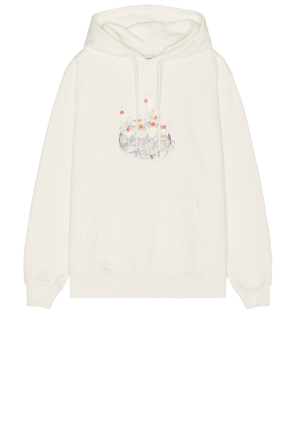 

Толстовка "Коктейли" Drôle De Monsieur, off white
