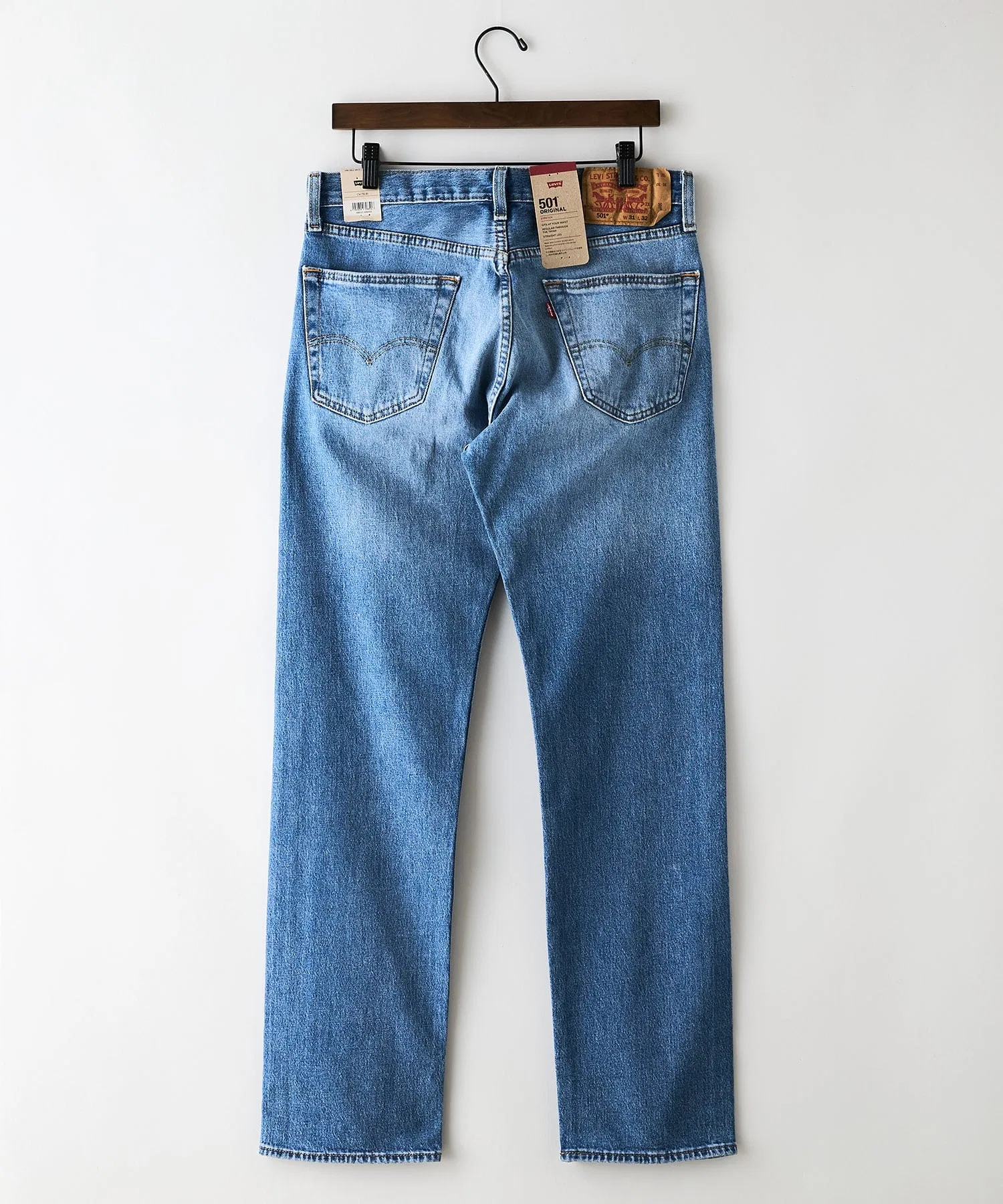 Джинсы Levi's/(M)501 Оригинальный крой 00501 Levi's Levi'S, D-Blue — фото 2
