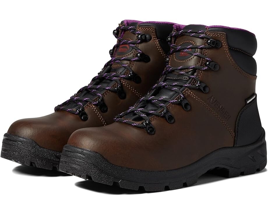 

Ботинки Avenger Work Boots Builder ST, коричневый