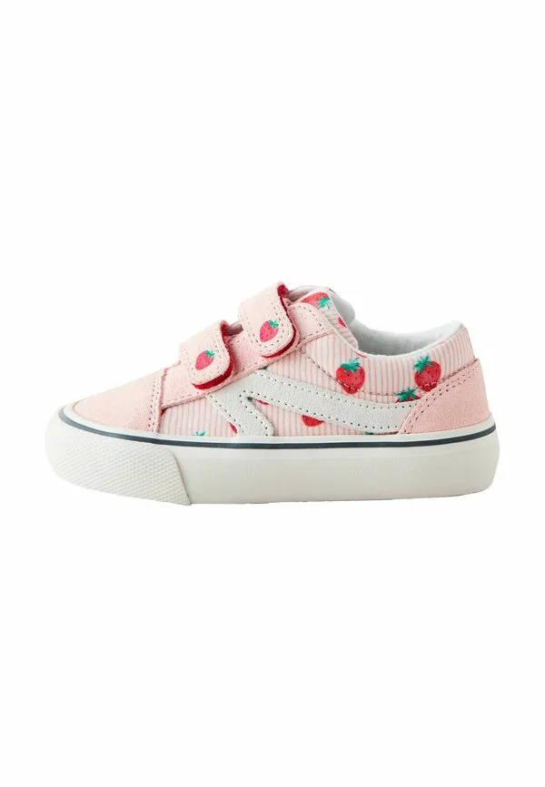 Широкие кроссовки на липучках Next, Pink Strawberry