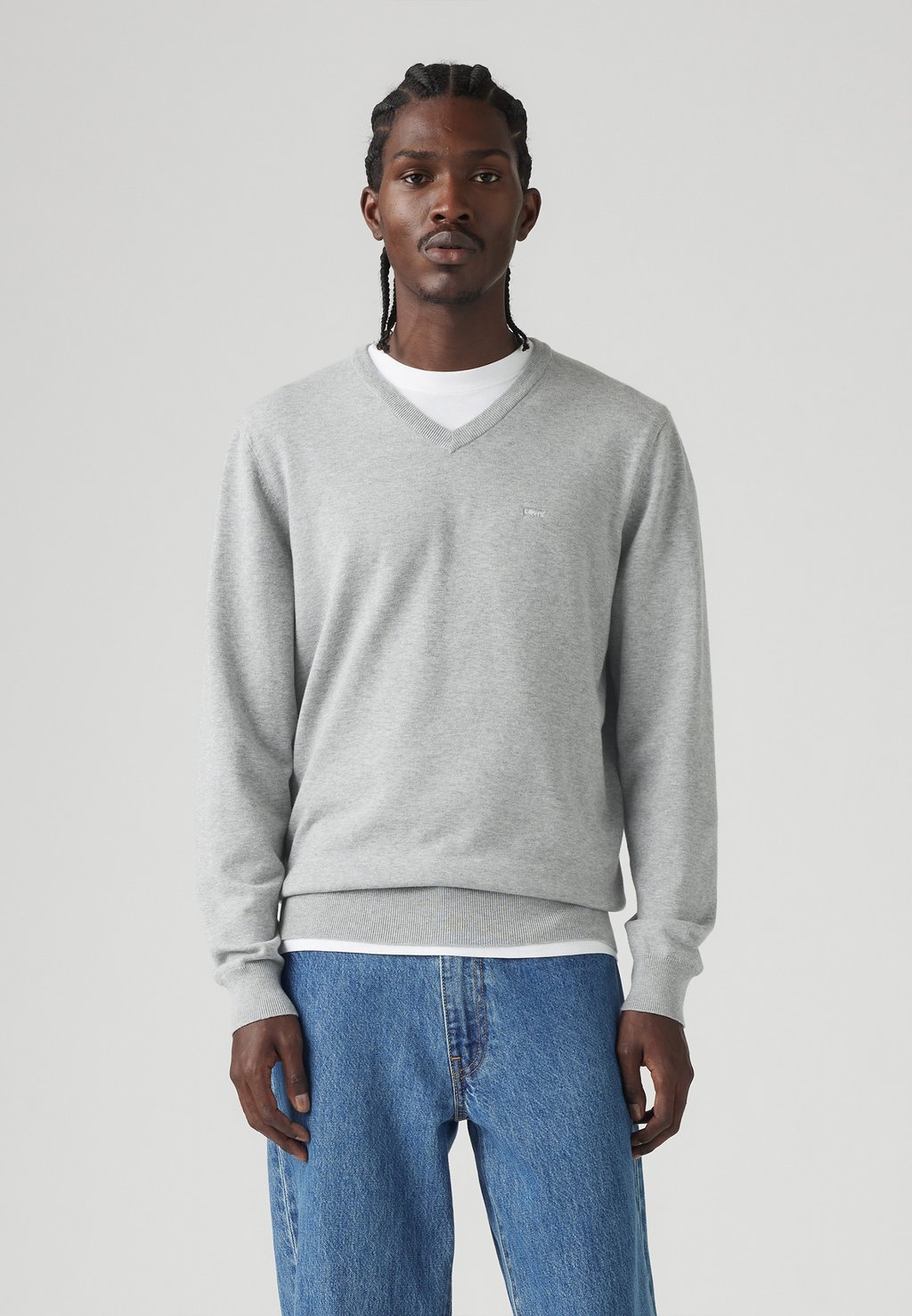 

Джемпер V NECK Levi's, пятнистый серый
