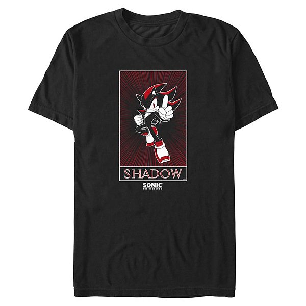 

Футболка Big & Tall с принтом Shadow из Sonic the Hedgehog Licensed Character