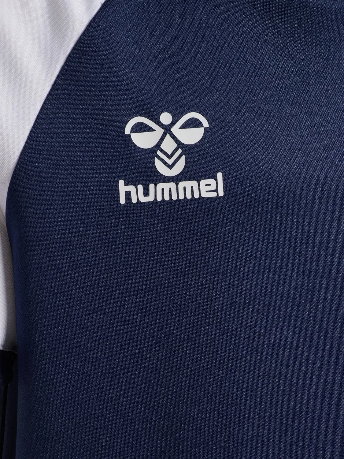 Футболка функциональная с raglan рукавами Hummel, marine/white — фото 3