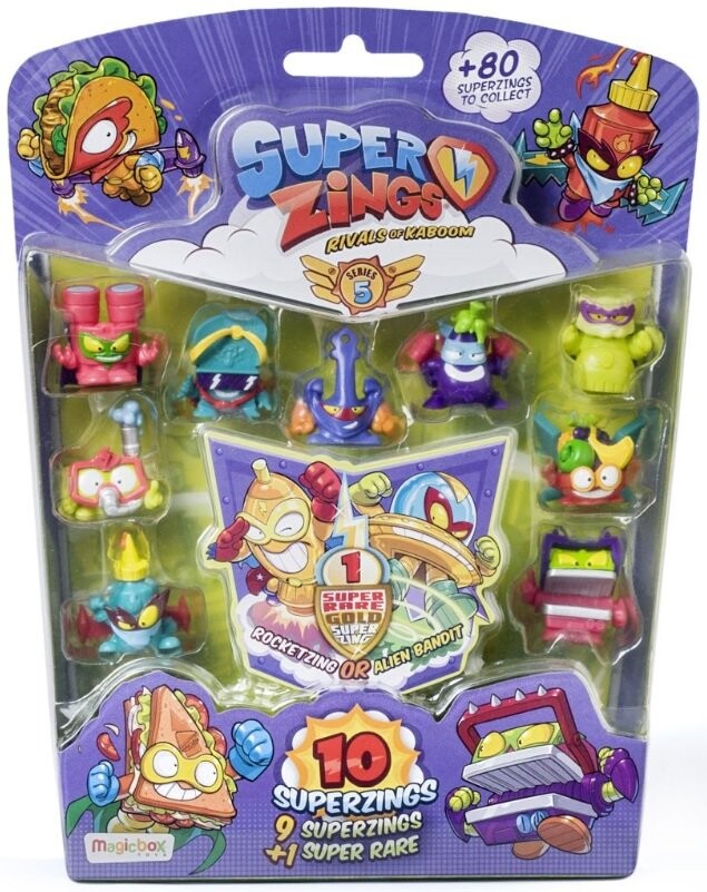 

Super Zings 5 ​​блистеров 10 шт.
