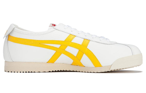 Кроссовки разминочные вверх нм низкие Onitsuka Tiger, белый — фото 3