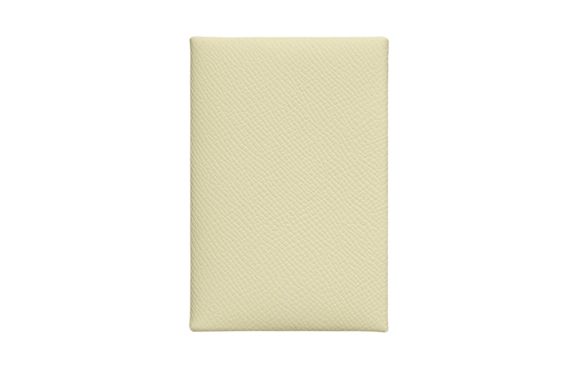 

Кошелёк для монет Calvi из кожи Epsom с держателем карт Regular женский Milton Yellow HERMES